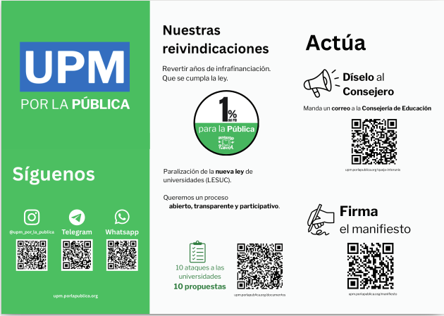 Tríptico de la huelga